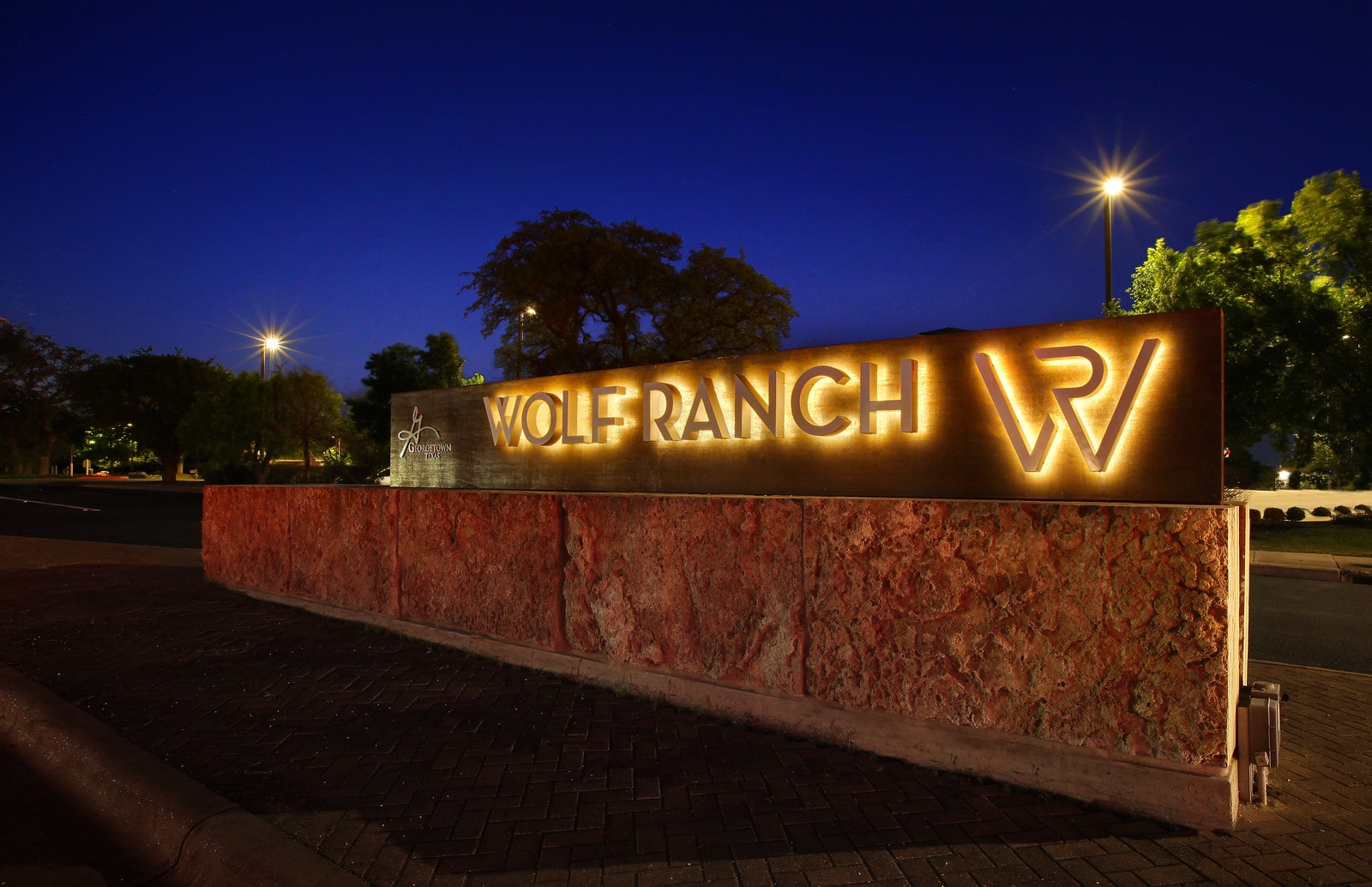 Wolf Ranch Sign Wolf Ranch Sign